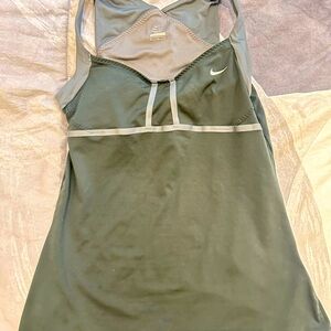 Nike Medium olive green tank top